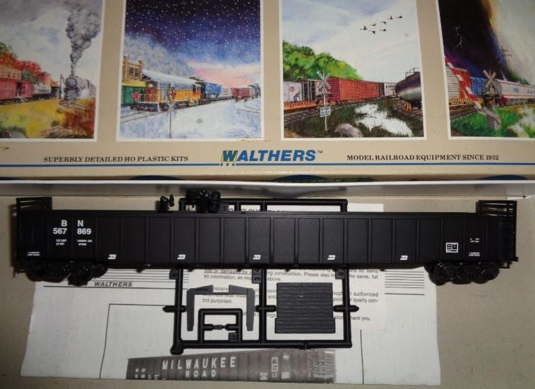 Walthers 932-3251 HO 65' Mill Gondola Burlington Northern
