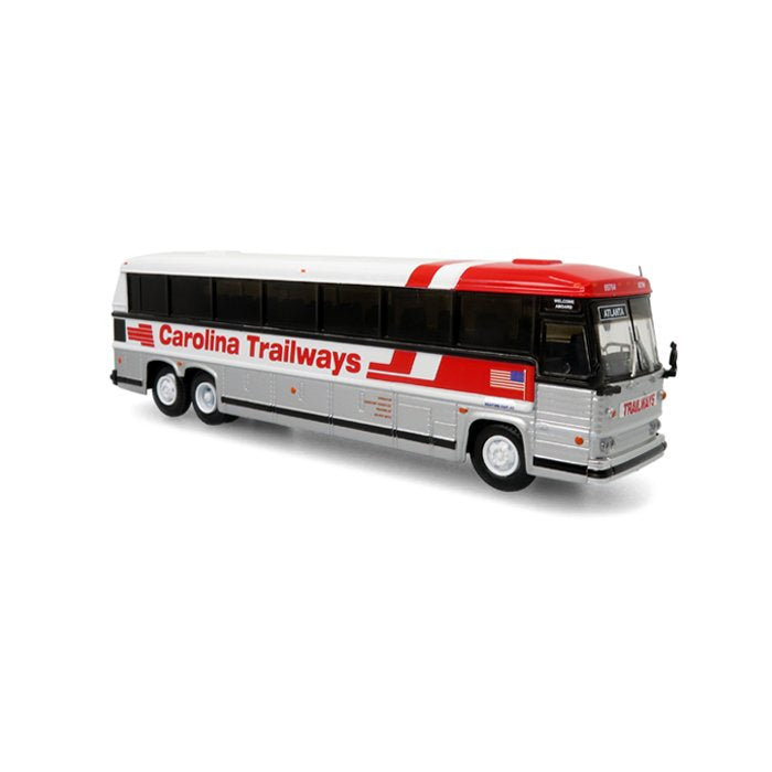 Iconic Replicas 87-0326 HO Carolina Trailways MC-9 Crusader II Intercity Coach