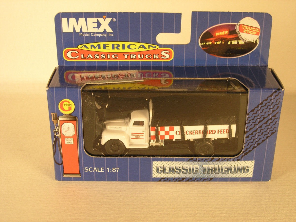 Imex 870018 1:87 American Classic Trucks Checkerboard Feed Ford Truck