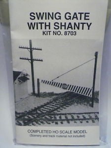 Smokey Mountain Miniatures 8703 HO Swing Gate With Shanty