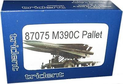Trident Miniatures 87075 HO Scale M390C Transport Platform Kit