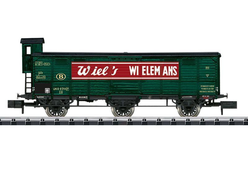 Trix 18430 N Belgian State Railways Type G 07 Beer Refrigerator Car #261479