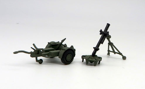 Trident Miniatures 87188 HO M12-1111 12cm sGrW Mortar and Carrier Kit