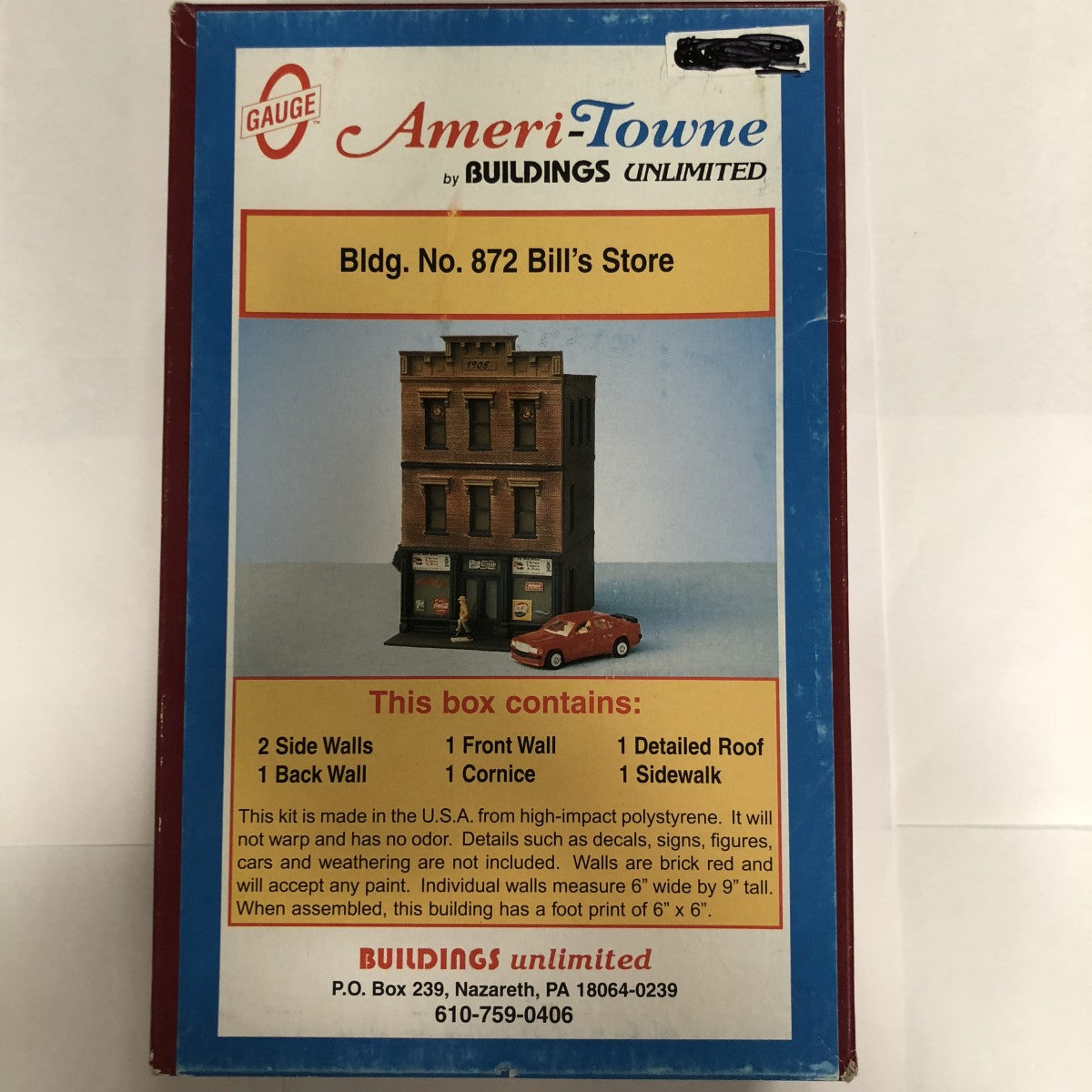 Building Unlimited 872 Bill's Store O Building Kit