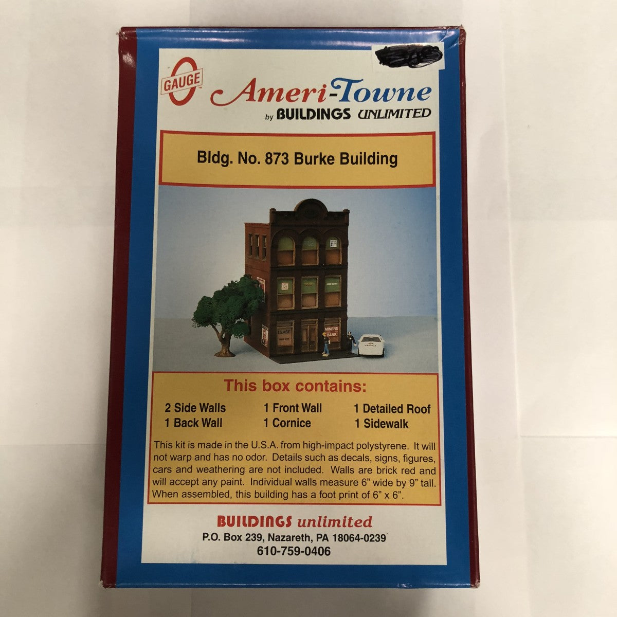 Building Unlimited 873 Burke Building O Building Kit