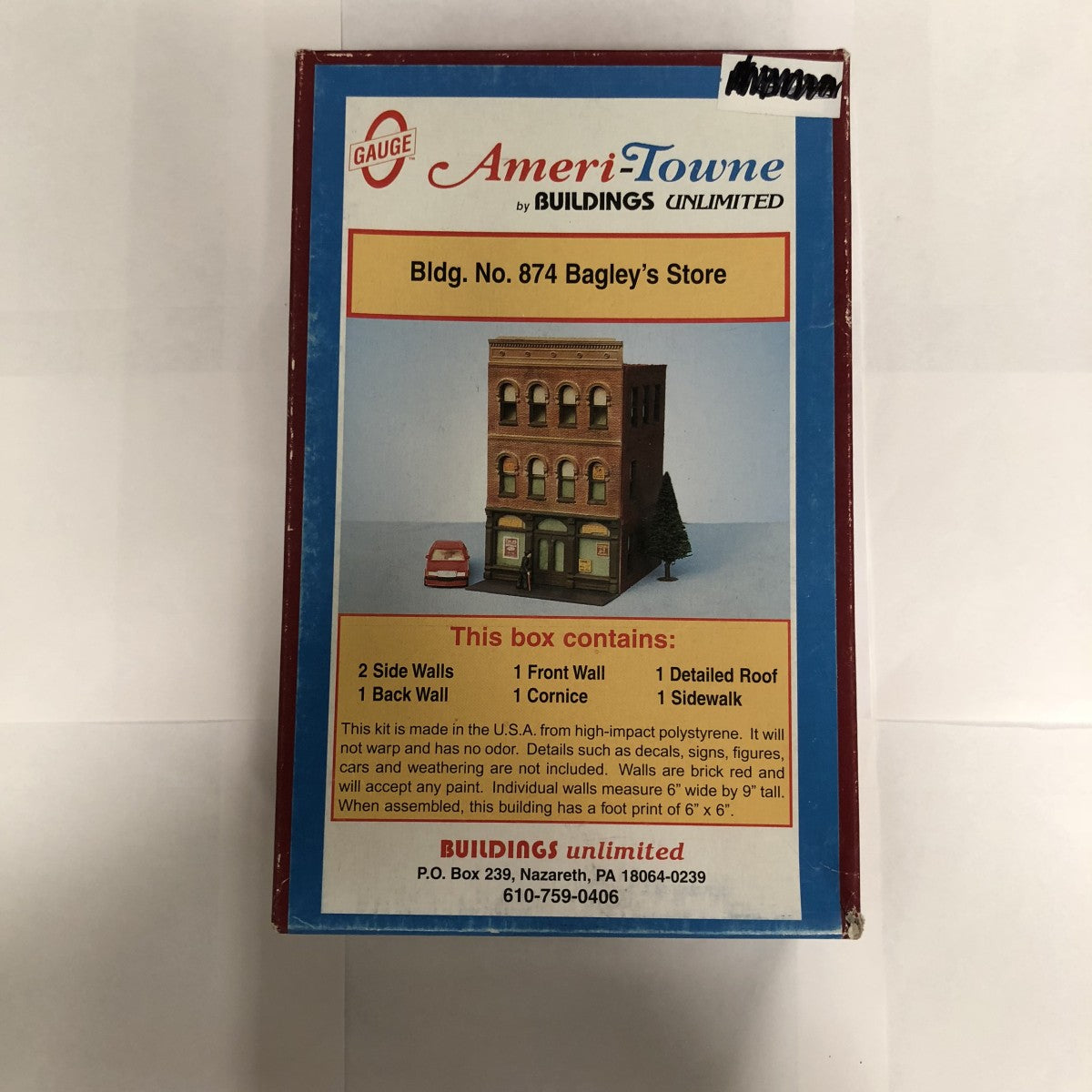 Building Unlimited 874 Bagley's Store O Building Kit