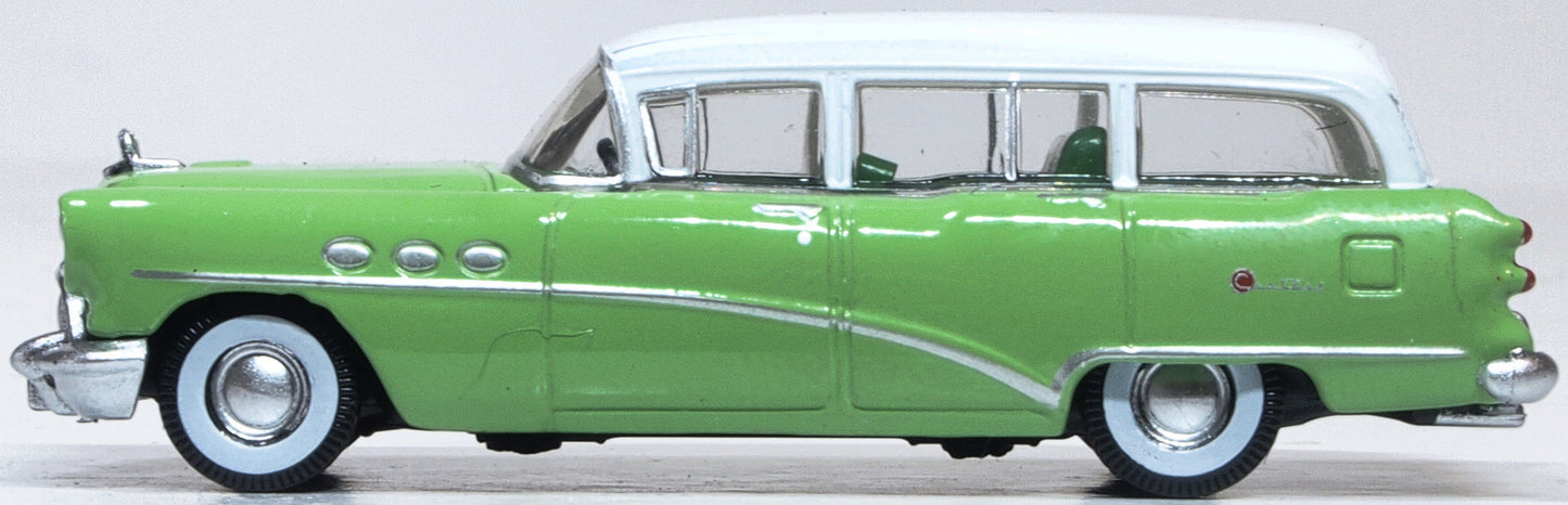 Oxford Diecast 87BCE54003 HO 1:87 1954 Buick Century Estate Wagon Diecast Model