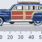 Oxford Diecast 87CB42002 1:87 Blue Chrysler T & C Woody Wagon 1942 Diecast Model