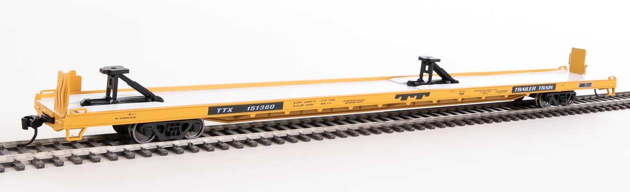 Walthers 910-5717 HO Trailer-Train TTX 89' Channel Side Flatcar #151360