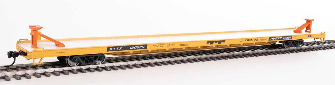Walthers 910-5719 HO Trailer-Train KTTX 89' Channel Side Flatcar #150529