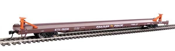 Walthers 910-5730 HO Trailer-Train KTTX 89' Channel Side Flatcar #151230