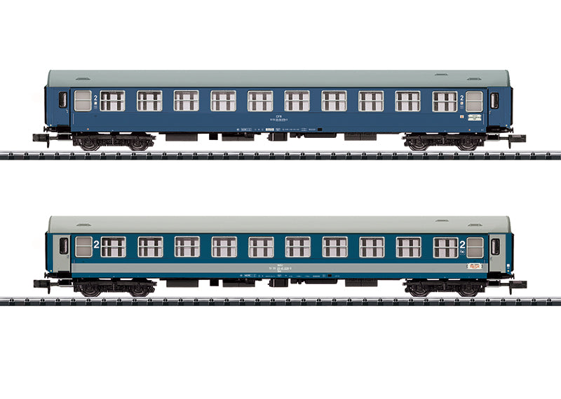 Trix 15371 N Orient Express Express Train Passenger Car (Set of 2)