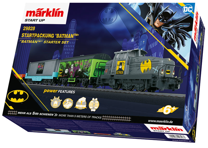 Marklin 29828 Batman HO Gauge Diesel Freight Starter Set