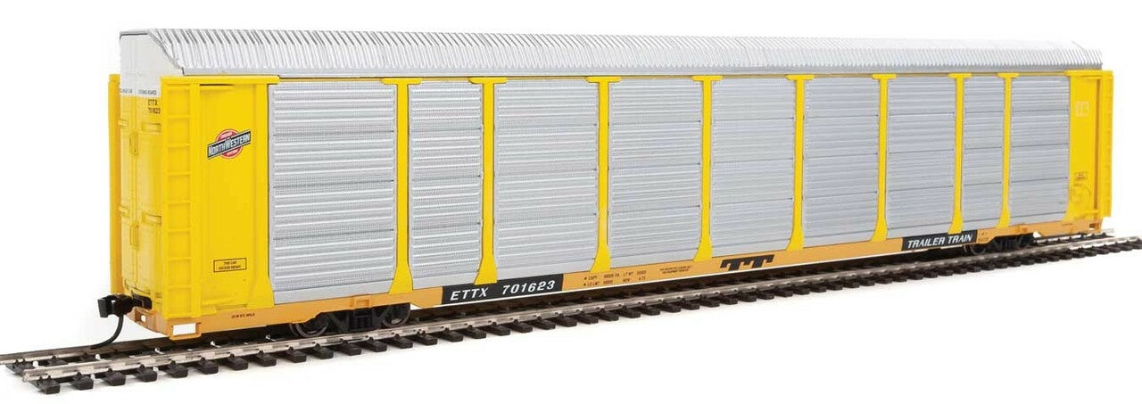 Walthers 920-101419 HO Chicago & North Western Tri-Level Auto Carrier #701623