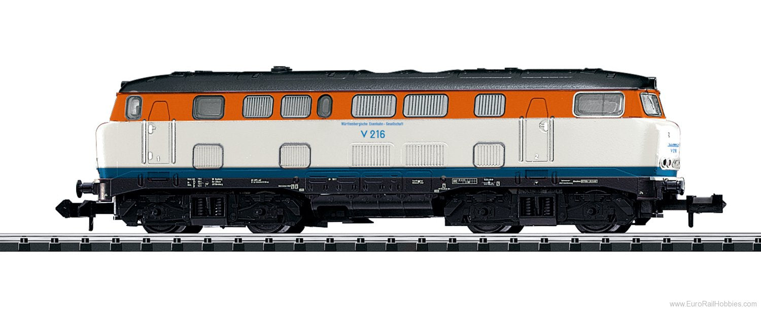 Trix 16164 N WEG Class V160 Diesel Locomotive #V216