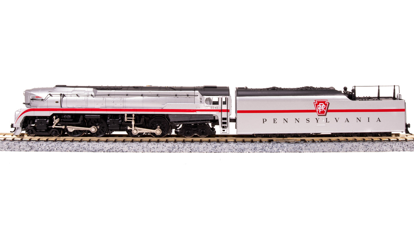 Broadway Limited 9028 N PRR T1 Duplex 4-4-4-4 Steam Locomotive #5545