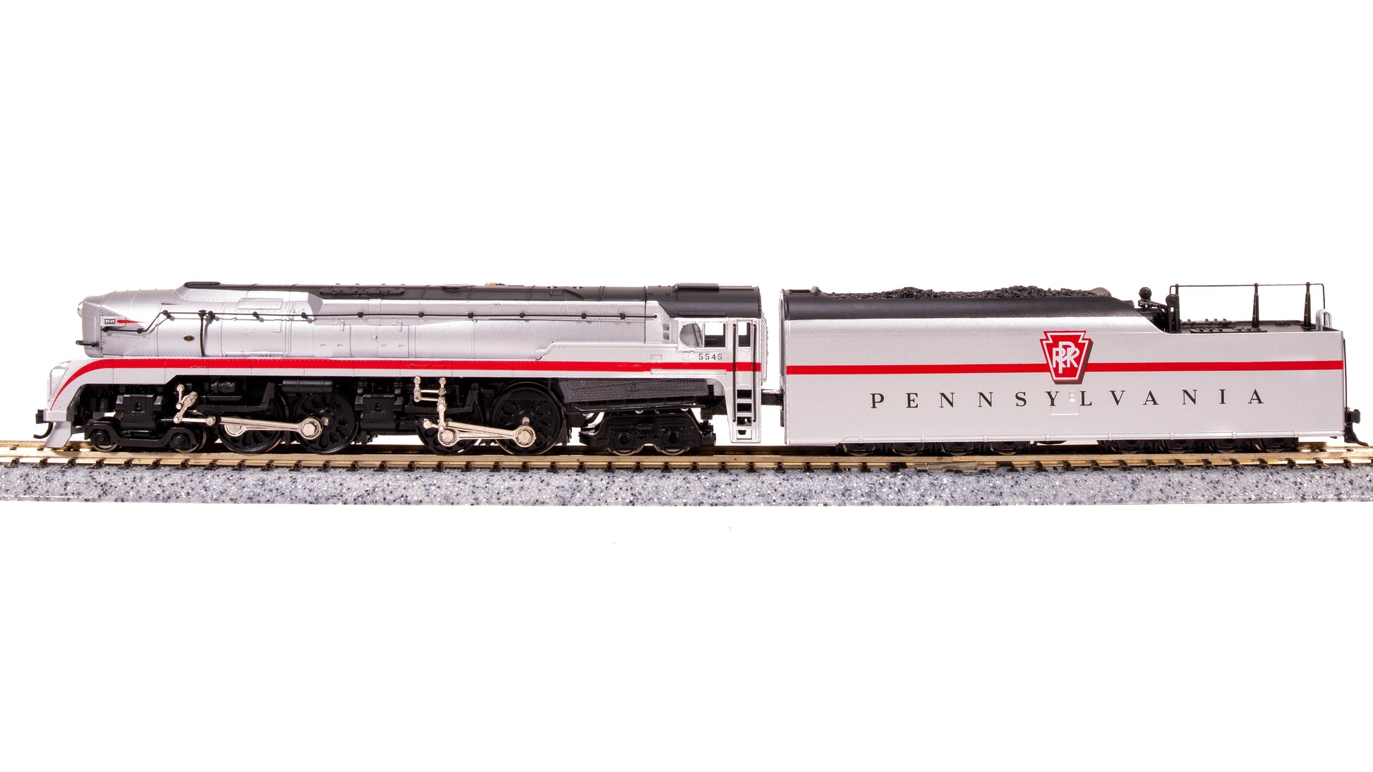 Broadway Limited 9028 N PRR T1 Duplex 4-4-4-4 Steam Locomotive #5545