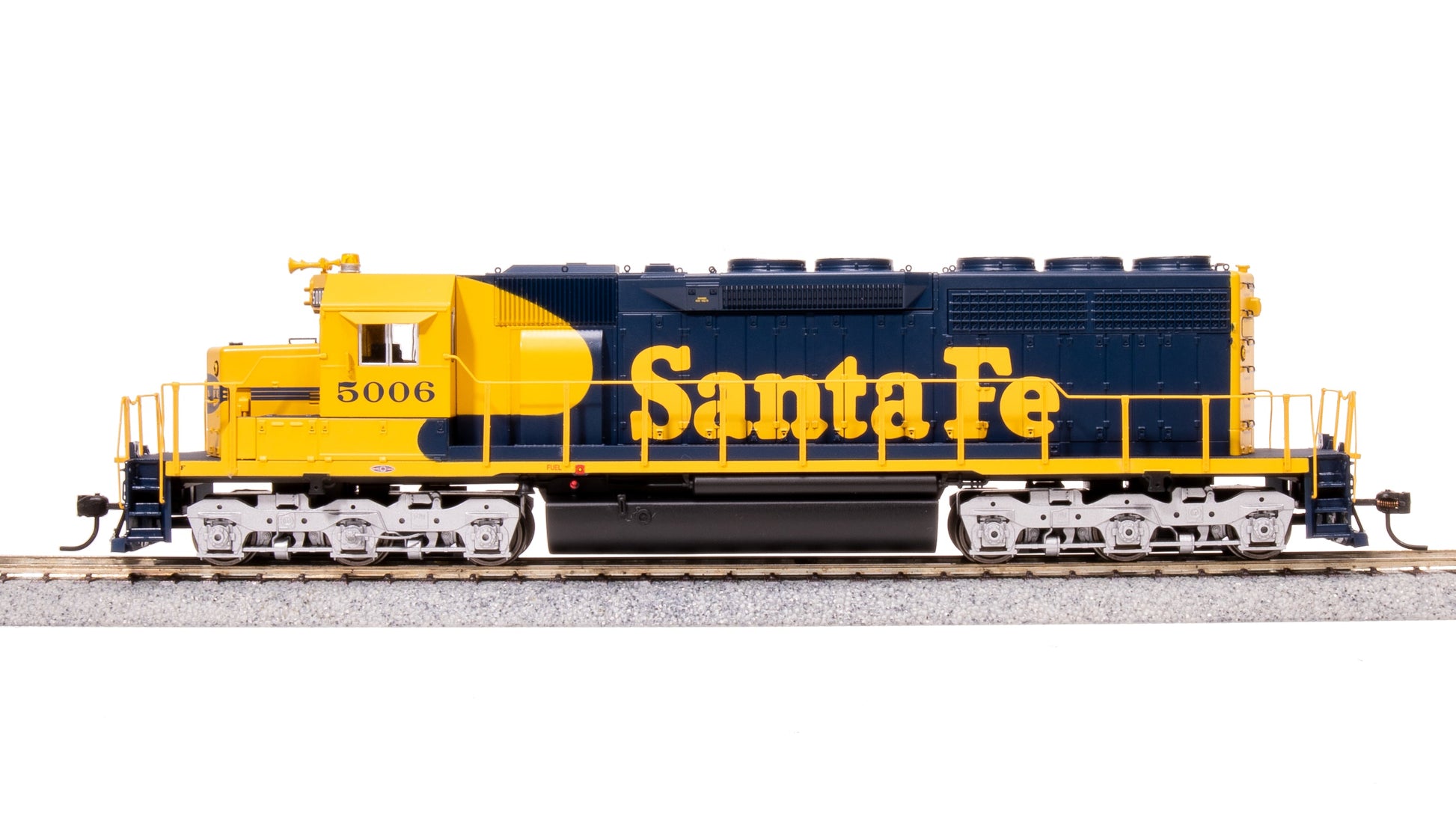 Broadway Limited 9031 HO SF EMD SD40 Diesel Locomotive No Sound/DCC Ready #5010