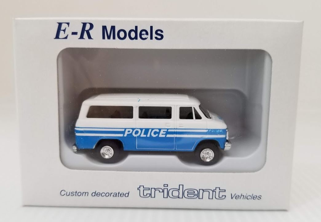 E-R Models 040-90453 HO 1:87 NYC Police Personnel Van