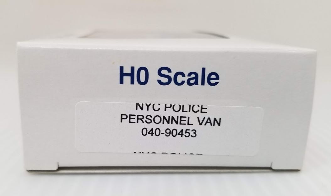 E-R Models 040-90453 HO 1:87 NYC Police Personnel Van