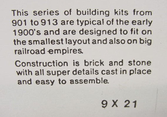 Korber 908 O Scale Hometown USA Shanahan Freight Co. Building Kit