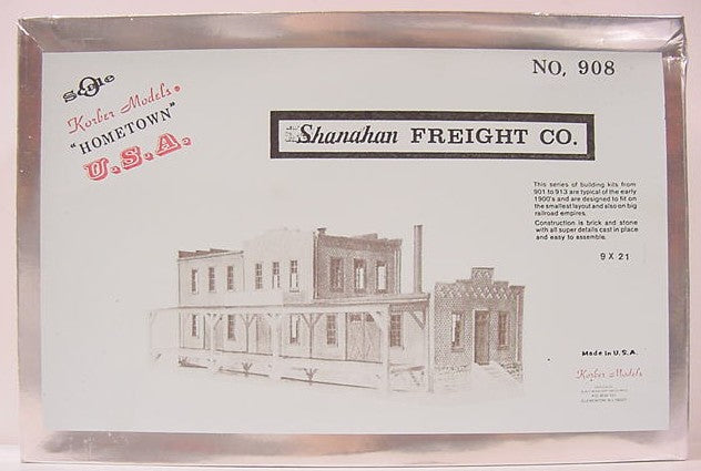 Korber 908 O Scale Hometown USA Shanahan Freight Co. Building Kit