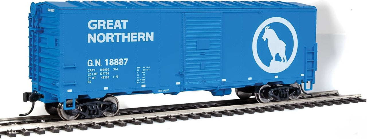 Walthers 910-1165 HO Great Northern 40' AAR Modernized 1948 Boxcar #18887