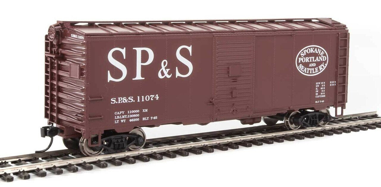 Walthers 910-1350 HO Spokane Portland & Seattle 40' AAR 1944 Boxcar #11074