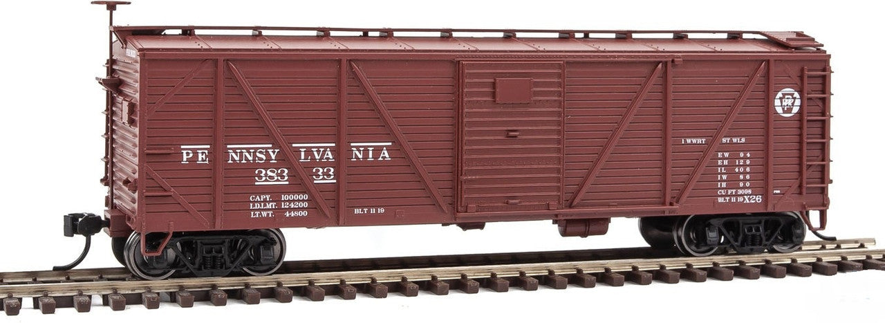 Walthers 910-40567 HO Pennsylvania 40' Single-Sheathed Boxcar #38333