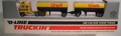 Bachmann 99-9104 HO GMC Shell Cab-Over Tanker Tandem
