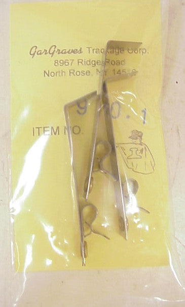Gargraves 910-1 Stainless O Center Rail Connectors (Pack of 3)