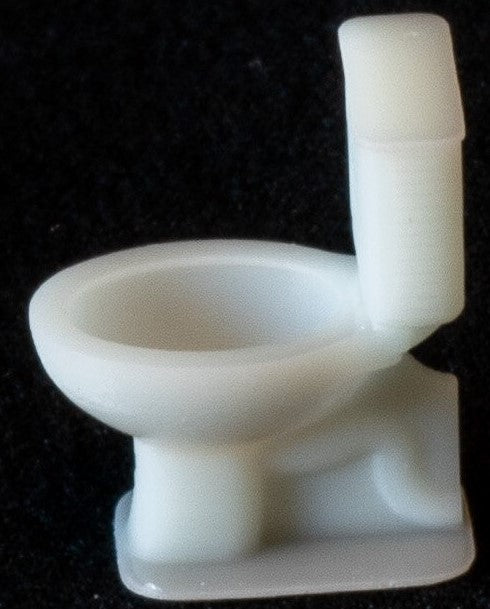 All Scale Miniatures 870912 HO Toilet (Pack of 5)