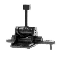 Gargraves 922 HO 210S Ground Throw with .190" Travel Sprung Stand