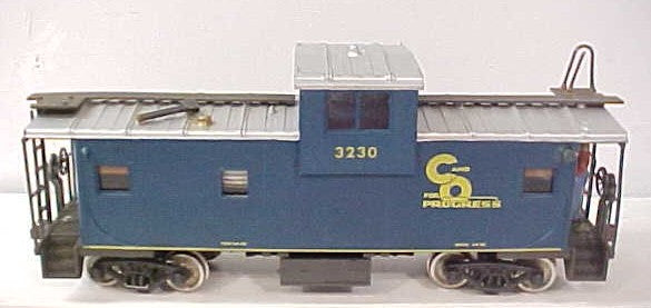 Atlas 3230 Chesapeake & Ohio Blue Caboose  (2-Rail)