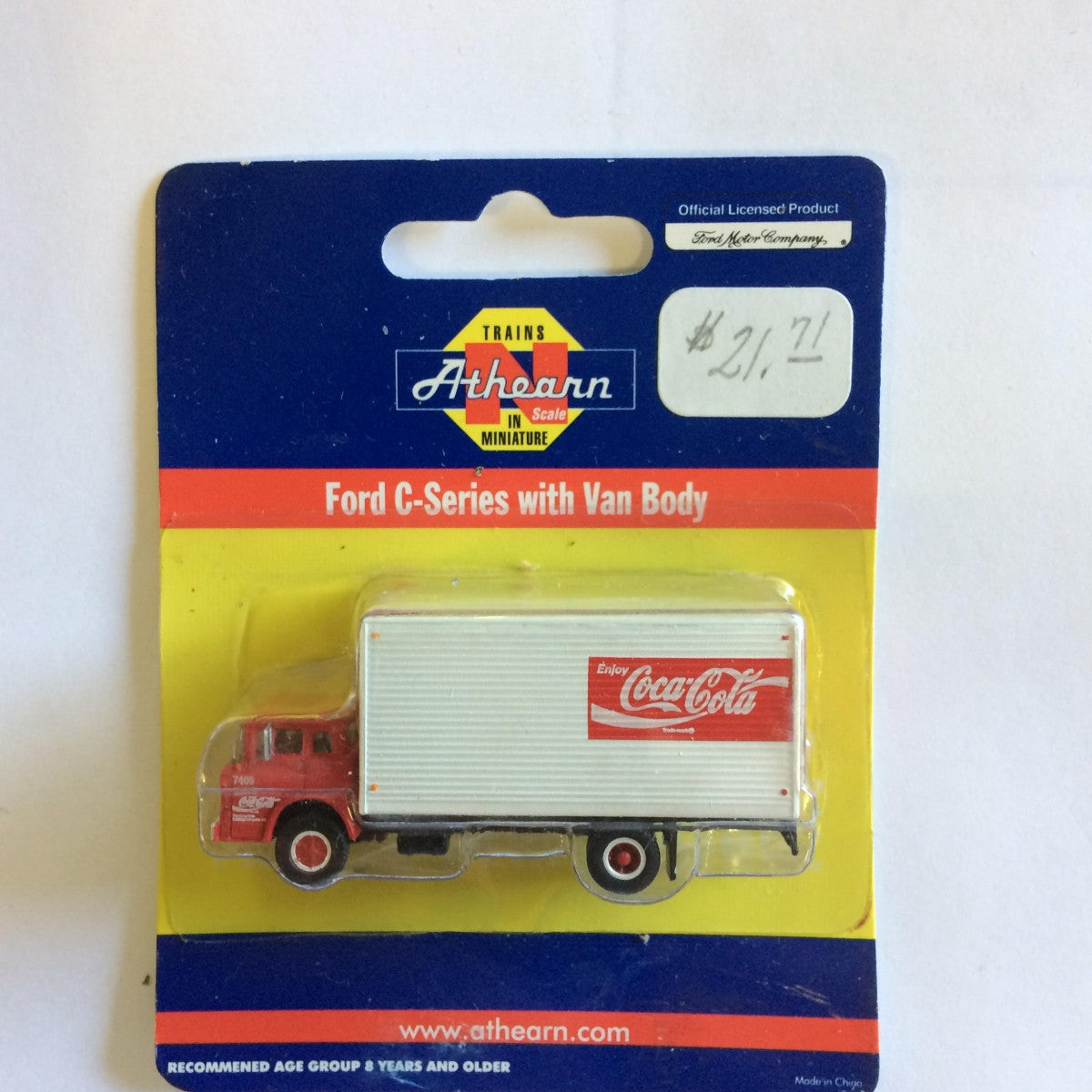 Athearn 91509 Coca-Cola Ford C-Series with Van Body