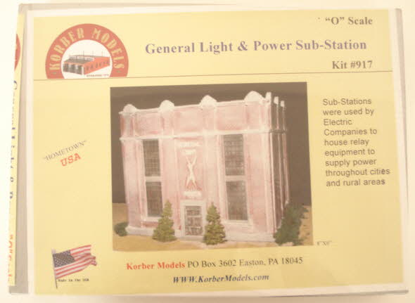 Korber 917 General Light & Power Sub Station Building Kit