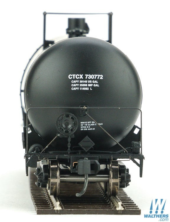 Walthers 920-100604 HO CTCX 55' Trinity 30,145-Gallon Tank Car #730772