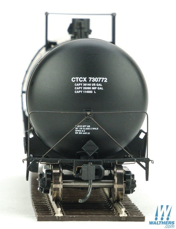 Walthers 920-100604 HO CTCX 55' Trinity 30,145-Gallon Tank Car #730772