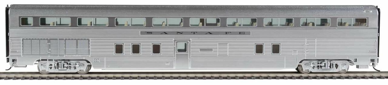 Walthers 920-14313 HO Atchison Topeka Santa Fe 85' Budd Hi-Level 72-Seat Coach