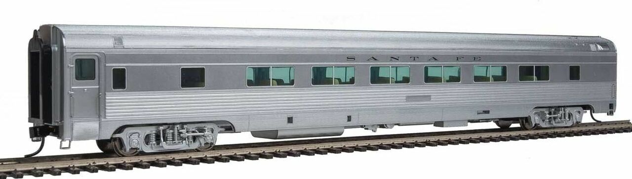 Walthers 920-14350 HO Santa Fe 85' Budd 46-Seat Coach with Lighting #2833
