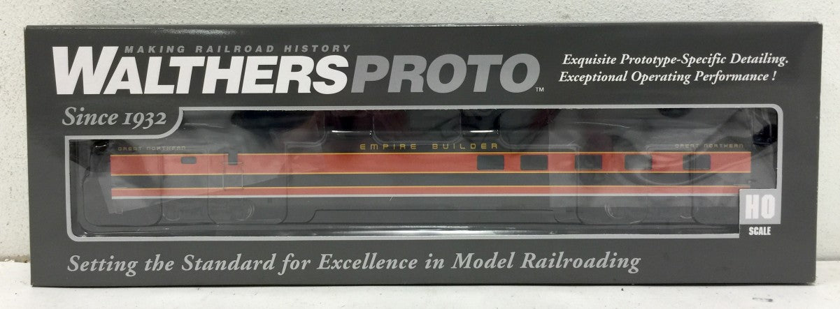 Walthers 920-9044 HO Scale Great Northern 85' ACF Ranch Coffee Shop Lounge Car