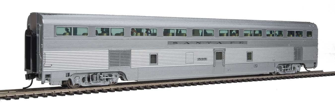 Walthers 920-9662 HO SF Deluxe Edition 2 85' 68-Seat Step-Down Coach Car #535