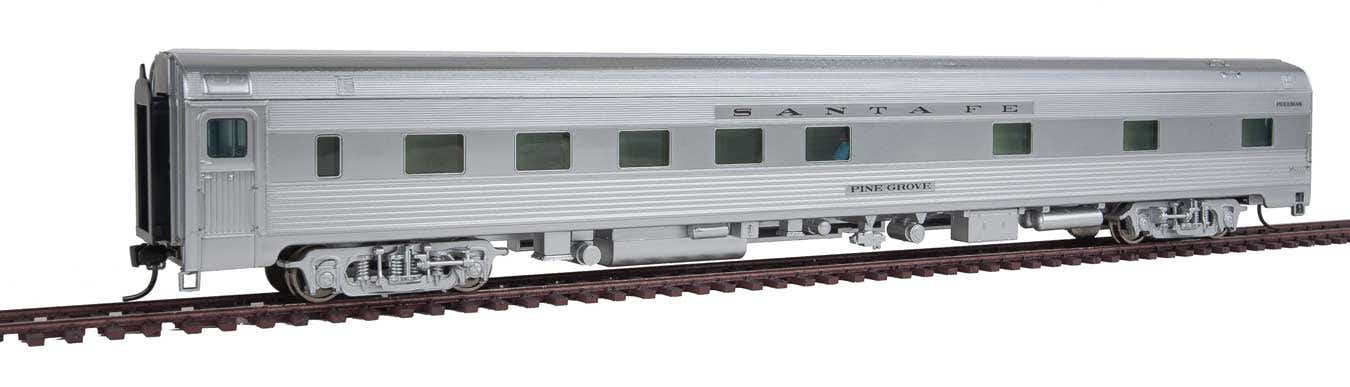 Walthers 920-9666 HO Santa Fe Pine Grove Deluxe Edition 2 85' 10-6 Sleeper Car