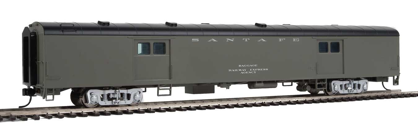 Walthers 920-15651 HO Atchison Topeka Santa Fe 74' Pullman-Standard Baggage Car