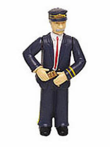Bachmann 92333 G Scale Conductor w/ Blue Uniform Figure