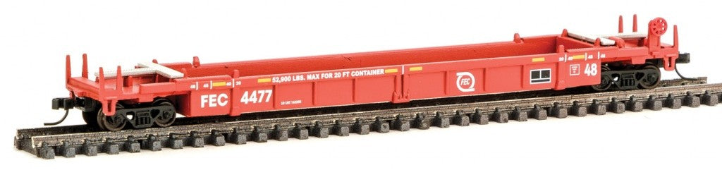 Walthers 929-8003 N Florida East Coast Thrall Stand-Alone 48' Well Car #4477