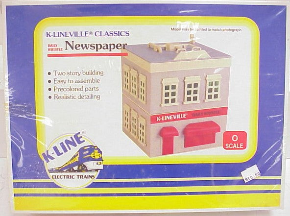 K-Line K4221 O Daily Whistle Newspaper Building Kit