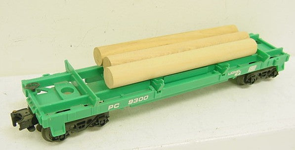Lionel 6-9300 O Gauge Penn Central Operating Log Dump w/3 Logs