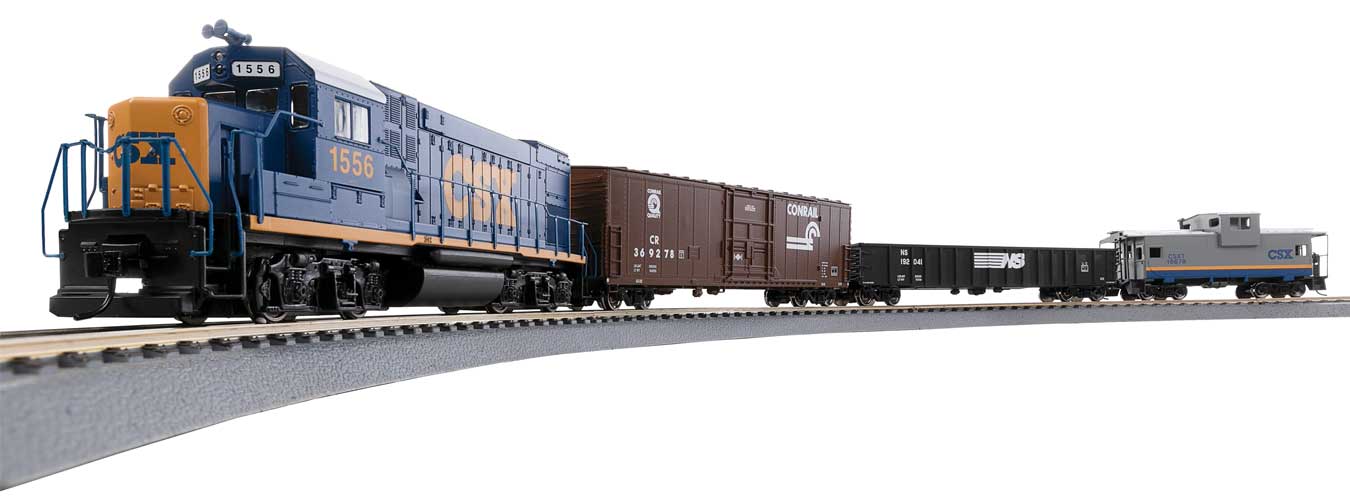 Walthers 931-1212 HO Gauge CSX Flyer Express Diesel Starter Train Set