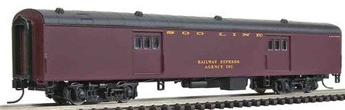 Walthers 932-55104 N Soo Line Streamlined Pullman-Standard 72' Baggage Car